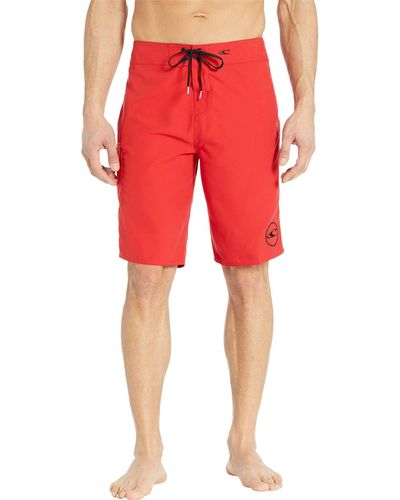 O'neill Sportswear Santa Cruz Solid 2.0 Boardshorts Red 38