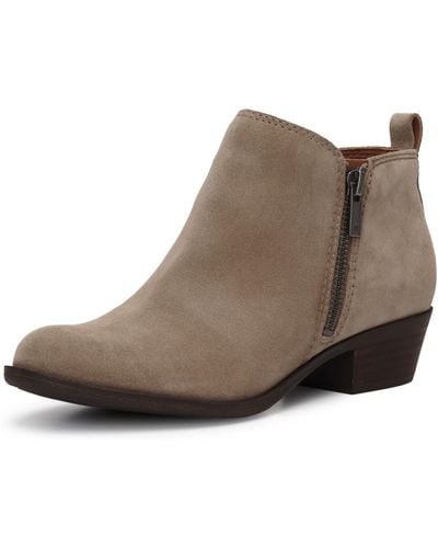 Lucky Brand Womens Basel Ankle Boot - Brown