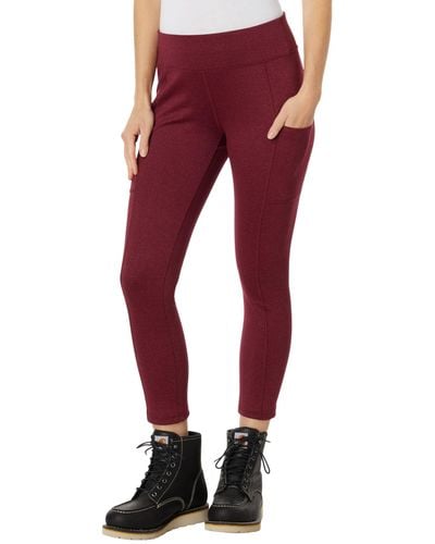 Carhartt Force Fitted Lightweight Cropped leggings - Red