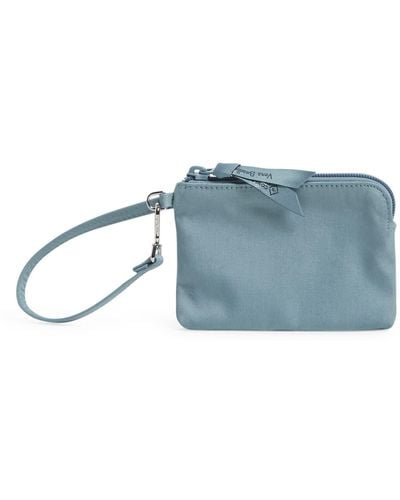 Vera Bradley Clip & Zip Mini Pouch Wallet - Blue