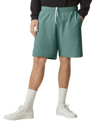 American Apparel Pique Gym Short With Pockets - Green