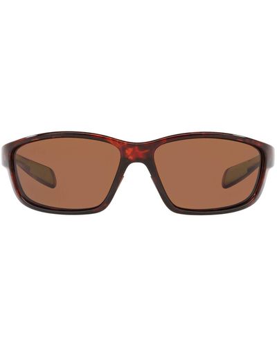 Native Eyewear Kodiak Polarized Rectangular Sunglasses - Brown