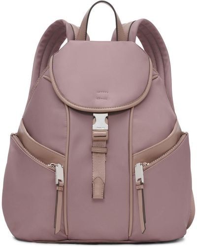 Calvin Klein Shay Organizational Backpack - Purple