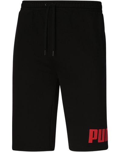 PUMA Big Tall Big Logo 10 Shorts Bt - Black