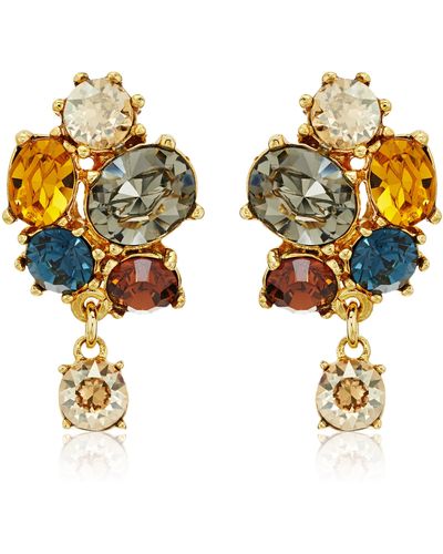 Ben-Amun Ben-amun Arabian Nights Collection Swarovski Crystal Gold Plated New York Fashion Jewelry - Metallic