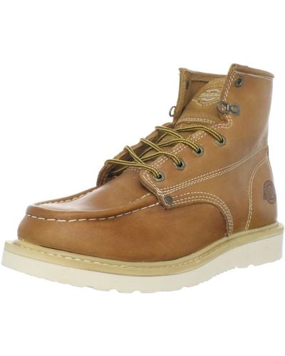 Dickies Trader 6" Leather Boot,Luggage Tan,10 M Us - Brown