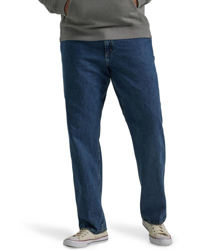 Lee Jeans Big & Tall Legendary Workwear Carpenter Jeans - Blau