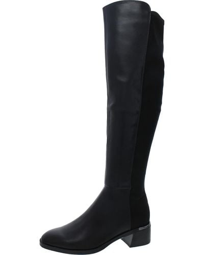 Calvin Klein Jotty Over-the-knee Boot - Black