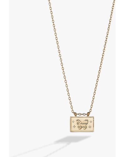 ALEX AND ANI Hidden Message Butterfly Affirmation Necklace - Metallic