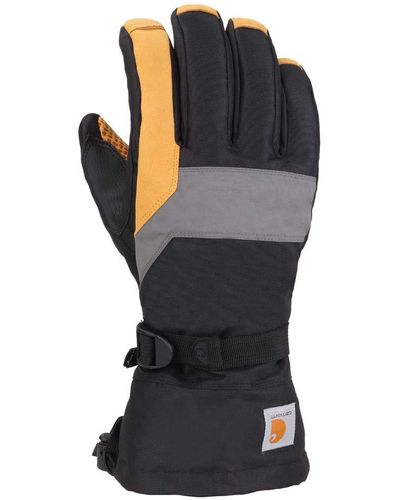 Carhartt Mens Pipeline 2018 Cold Weather Gloves - Black