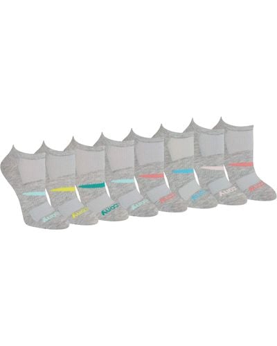Saucony Performance Super Lite No-show Athletic Socks - Gray