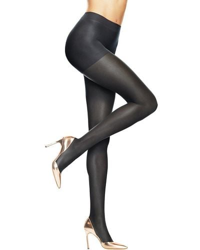 Hanes Silk Reflections Absolutely Ultra Contol Top Pantyhose Sheer Toe 707 - Black