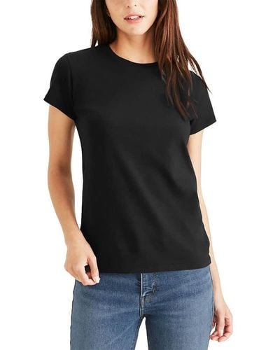 Dockers Slim Fit Short Sleeve Favorite Crew Tee Shirt - Black