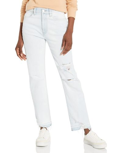 Hudson Jeans Jade High Rise Straight - White