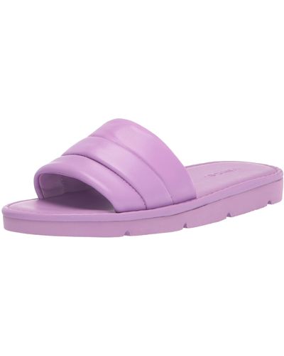 Vince S Olina Slide Sandal Lilac Purple 5 M