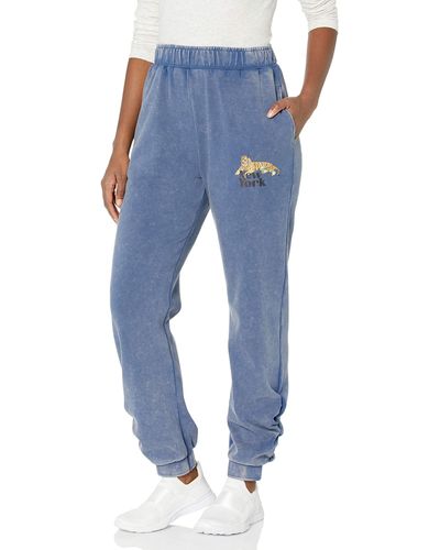 Kendall + Kylie Kendall + Kylie Plus Size Side Ruched Jogger - Blue