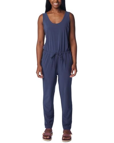 Columbia Anytime Tank Jumpsuit - Blue