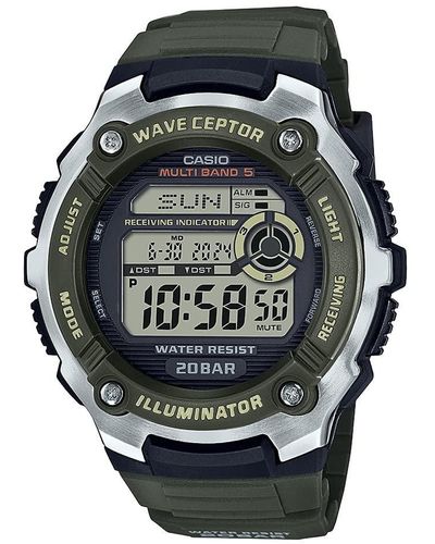G-Shock Wave Ceptor Illuminator Multi Band 5 Watch Wv-200r-3a - Black