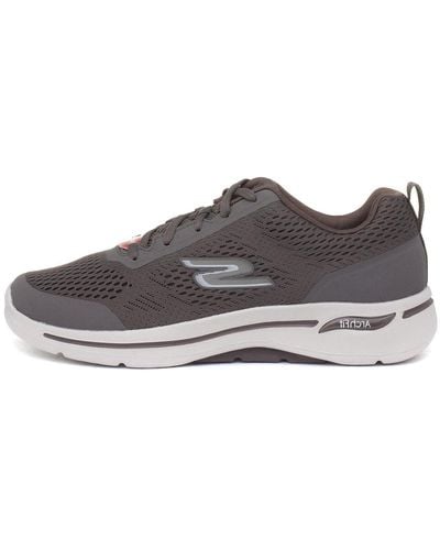 Skechers Gowalk Arch Fit-athletic Workout Walking Shoe With Air Cooled Foam Sneaker - Brown