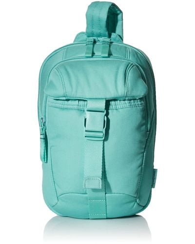 Vera Bradley Cotton Utility Sling Backpack - Green