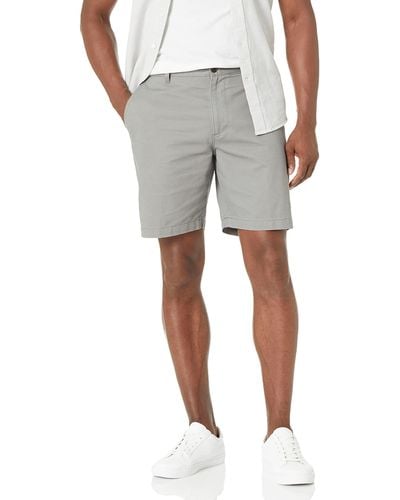 Dockers Perfect Classic Fit 8" Shorts - Gray
