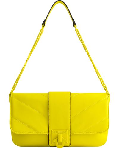 True Religion Shoulder Bag Purse - Yellow