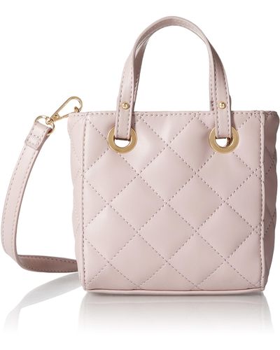 The Drop Nessa Mini Quilted Bag - Purple