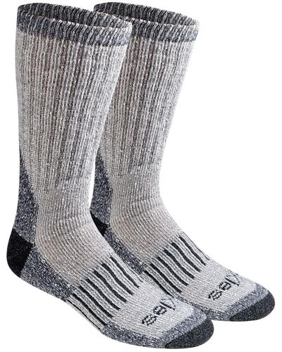 Dickies Heavy Weight Wool Blend Thermal Crew Socks - Gray