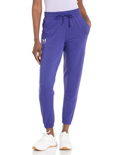 Under Armour Rival Terry Sweatpants - Purple