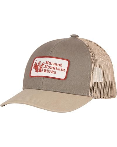 Marmot Retro Trucker Hat - Brown