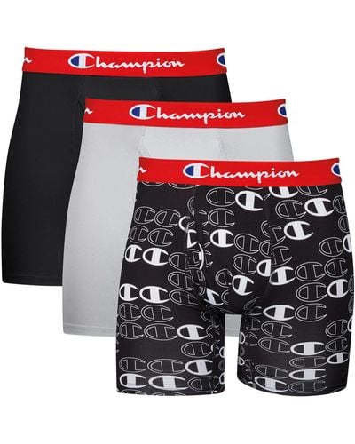Champion Athletics Everyday Active Lightweight/breathable Collection Boxer Brief - Multicolor