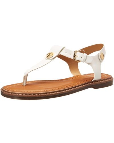 Tommy Hilfiger Flat sandals for Women | Online Sale up to 58% Lyst