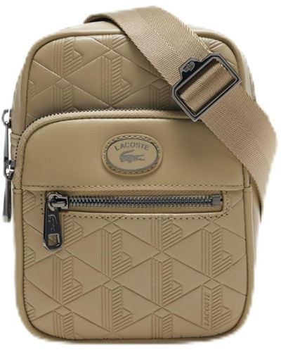 Lacoste Small Crossover Bag - Natural