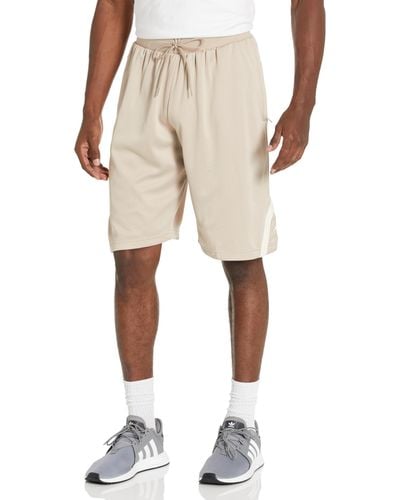 adidas Originals Mens Select Shorts Wonder Beige X-large 9 Inches - Natural