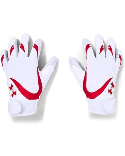Under Armour Motive 20 Softball Gloves - Red