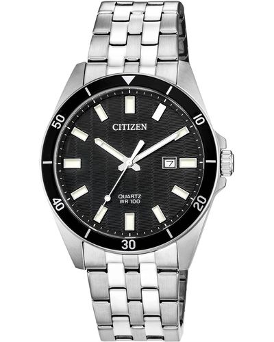 Citizen ' Quartz Stainless Steel Casual Watch, Color:silver-toned (model: An8170-59e) - Metallic