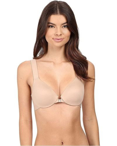 Spanx Llelujah Lightly Lined Full Coverage Bra - Comfort Bra For Full Coverage - Everyday T-shirt Bra - Front Closure - Hosiery Back - Natural