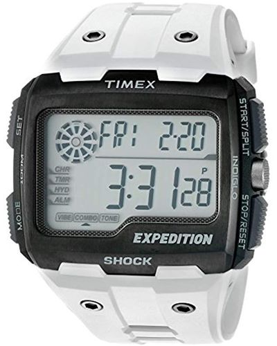 Timex Expedition Grid Shock Watch - White