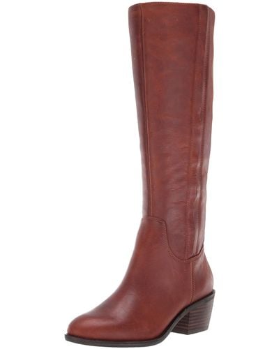 Lucky Brand Iscah Fashion Boot - Red