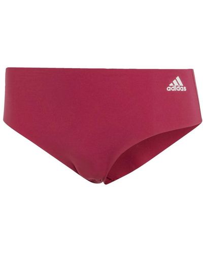 adidas Micro Flex Cheeky Hipster Underwears - Red