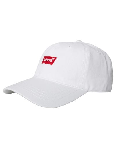 Levi's Classic Baseball Hat With Logo - White