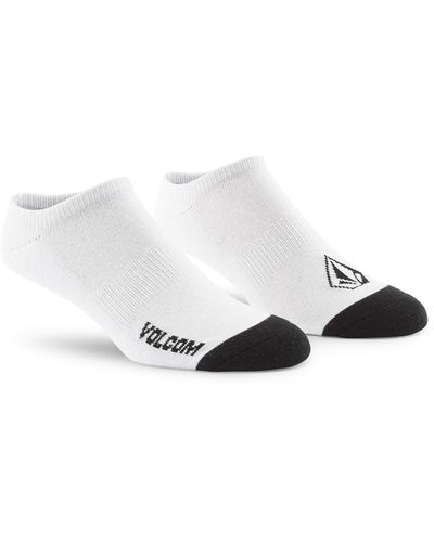 Volcom Stone Ankle Sock 3pk - White