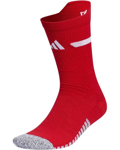 adidas Adizero Football Cushioned Crew Socks 2.0 - Red