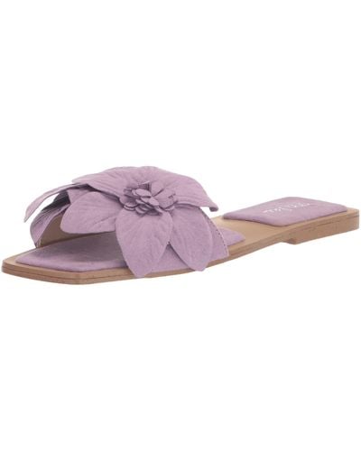 Charles David Ordinary Flat Sandal - Purple
