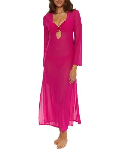 Trina Turk Standard Elaire Mesh Maxi Dress - Pink