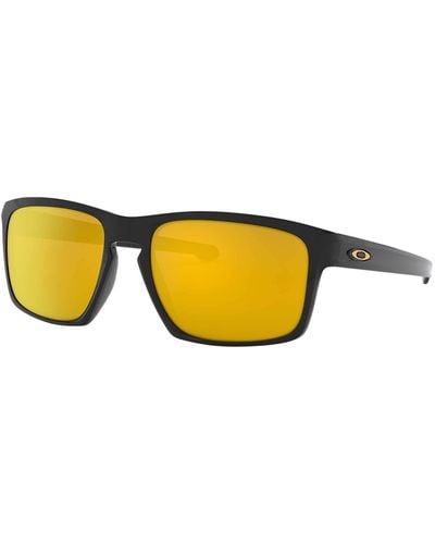Oakley Oo9262 Sliver Polarized Square Sunglasses - Multicolor