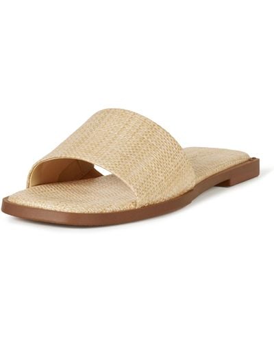 The Drop Oslo One Band Sandal - Natural