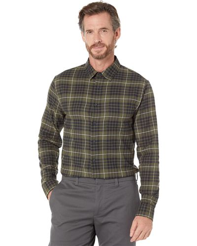 Vince Calabasas Plaid Long Sleeve - Gray