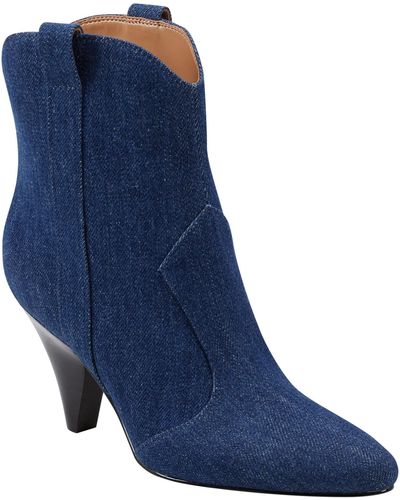 Marc Fisher Carissa Ankle Boot - Blue