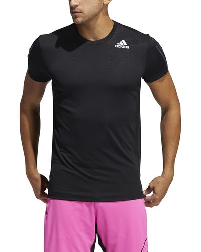 adidas S Golf Gfx Tee Black for Men | Lyst